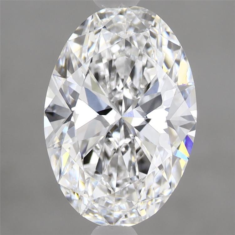 2.02 Carat Oval Shaped, Ideal Cut, D Color, VVS2 Clarity, IGI Certified Lab Grown Diamond