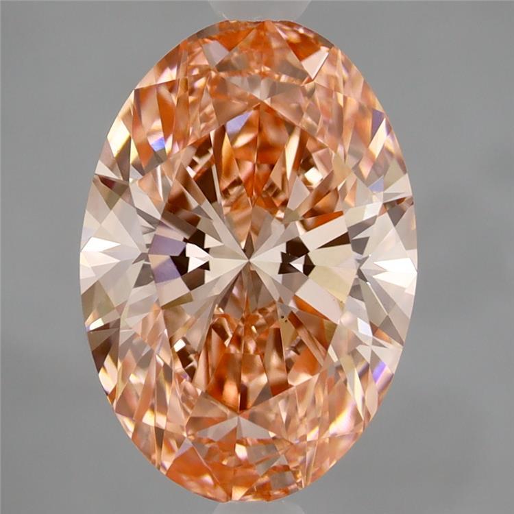 3.00 Carat Oval Shaped, Ideal Cut, VS1 Clarity, IGI Certified Lab Grown Diamond