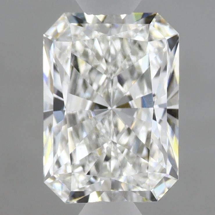 1.50 Carat Radiant Shaped, Ideal Cut, E Color, VVS2 Clarity, IGI Certified Lab Grown Diamond