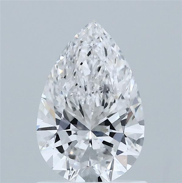 1.02 Carat Pear Shaped, Ideal Cut, E Color, VVS2 Clarity, IGI Certified Lab Grown Diamond