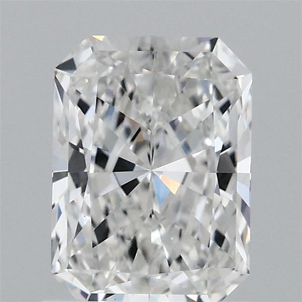 1.19 Carat Radiant Shaped, Ideal Cut, F Color, VVS2 Clarity, IGI Certified Lab Grown Diamond