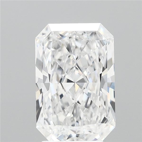 3.55 Carat Radiant Shaped, Ideal Cut, E Color, VVS1 Clarity, IGI Certified Lab Grown Diamond