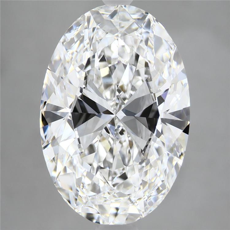 4.92 Carat Oval Shaped, Ideal Cut, D Color, VVS2 Clarity, IGI Certified Lab Grown Diamond