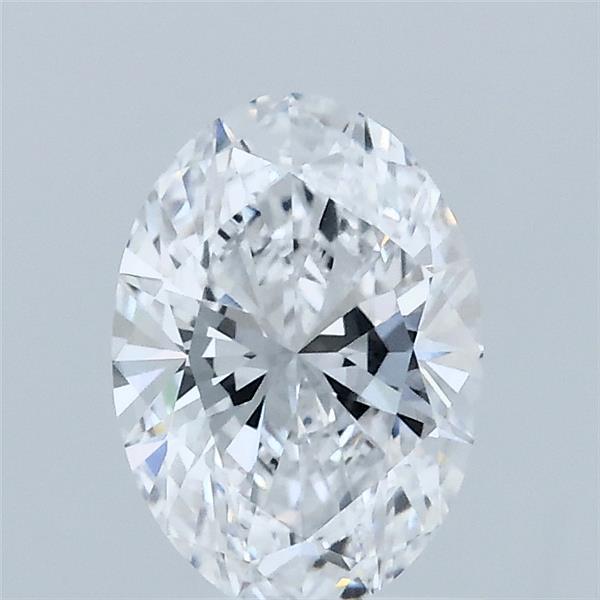 1.06 Carat Oval Shaped, Ideal Cut, D Color, VVS2 Clarity, IGI Certified Lab Grown Diamond