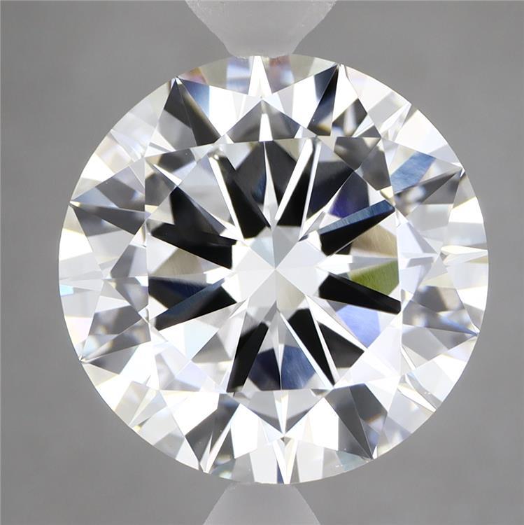 6.03 Carat Round Shaped, Excellent Cut, E Color, VVS2 Clarity, IGI Certified Lab Grown Diamond