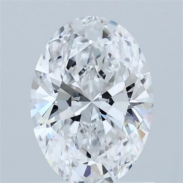 1.02 Carat Oval Shaped, Ideal Cut, D Color, VVS2 Clarity, IGI Certified Lab Grown Diamond