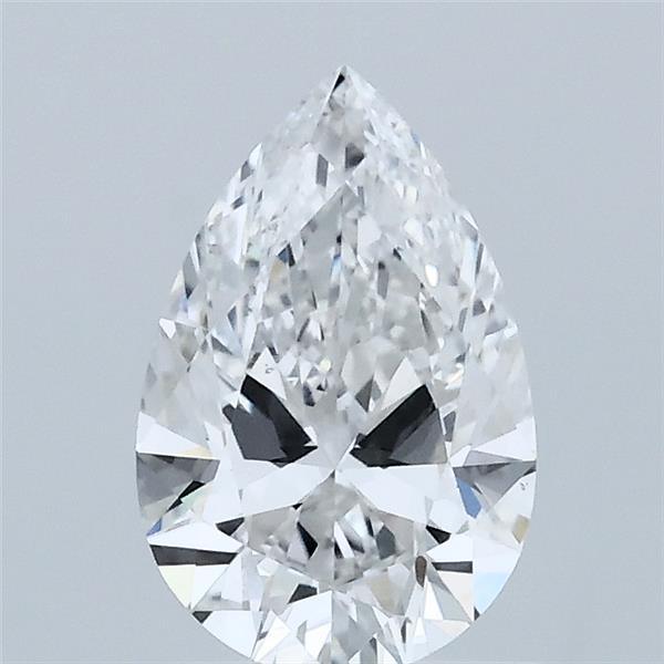 1.00 Carat Pear Shaped, Excellent Cut, E Color, VS1 Clarity, IGI Certified Lab Grown Diamond