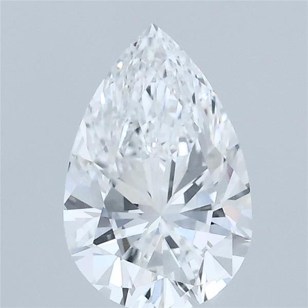 1.01 Carat Pear Shaped, Ideal Cut, D Color, VVS2 Clarity, IGI Certified Lab Grown Diamond