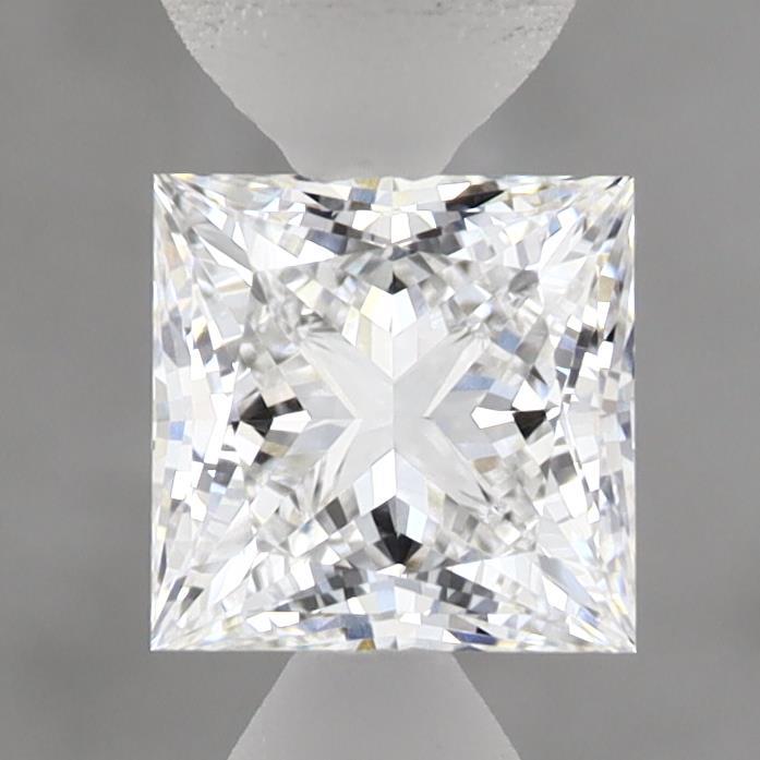 1.05 Carat Princess Shaped, Ideal Cut, E Color, VVS2 Clarity, IGI Certified Lab Grown Diamond