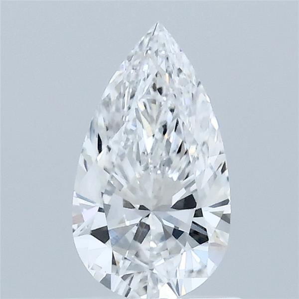0.70 Carat Pear Shaped, Ideal Cut, D Color, VS1 Clarity, IGI Certified Lab Grown Diamond