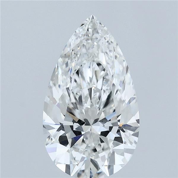 2.04 Carat Pear Shaped, Ideal Cut, F Color, VVS2 Clarity, IGI Certified Lab Grown Diamond