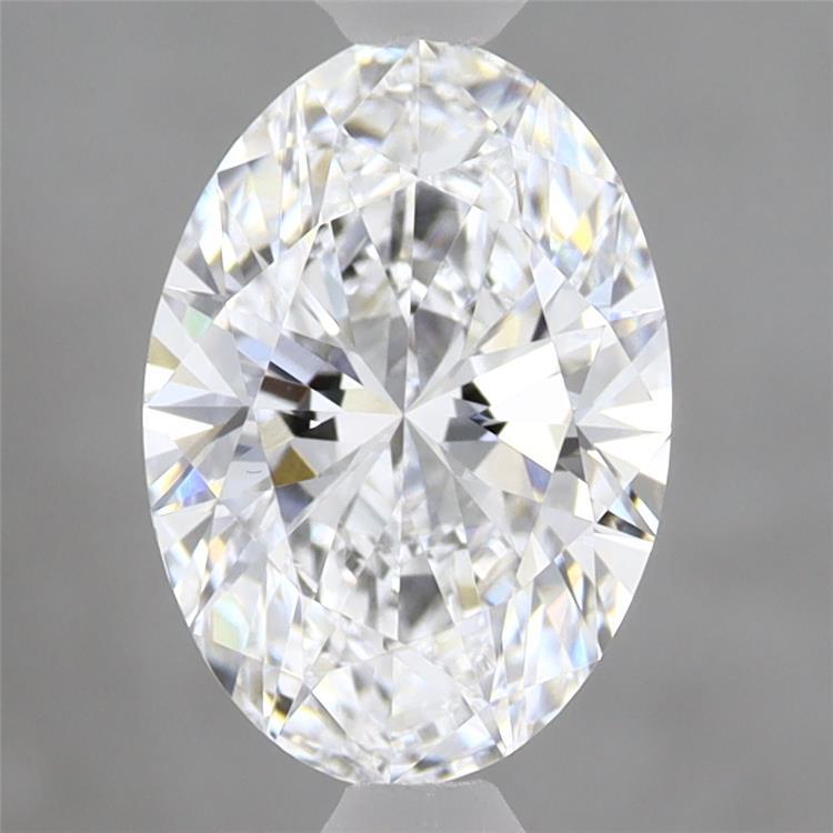 1.72 Carat Oval Shaped, Ideal Cut, D Color, VVS2 Clarity, IGI Certified Lab Grown Diamond
