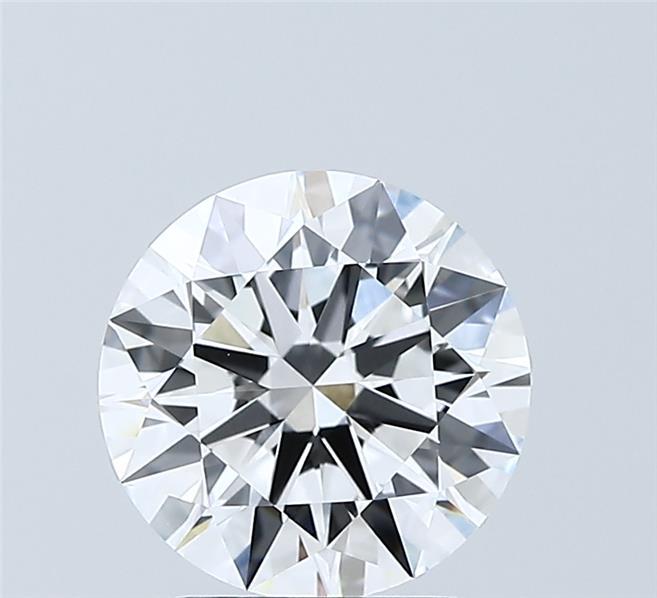 2.02 Carat Round Shaped, Ideal Cut, D Color, VVS2 Clarity, IGI Certified Lab Grown Diamond