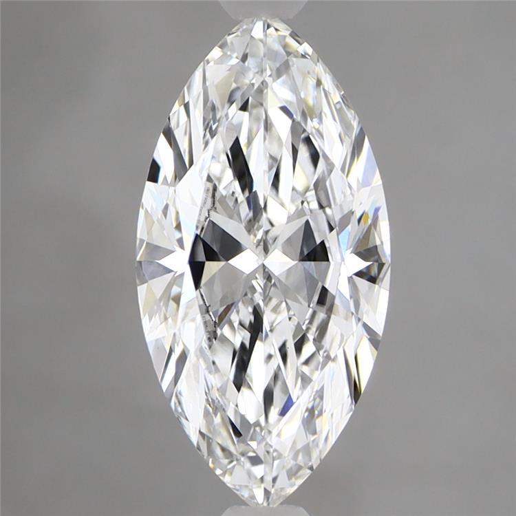 1.70 Carat Marquise Shaped, Excellent Cut, E Color, VS1 Clarity, IGI Certified Lab Grown Diamond