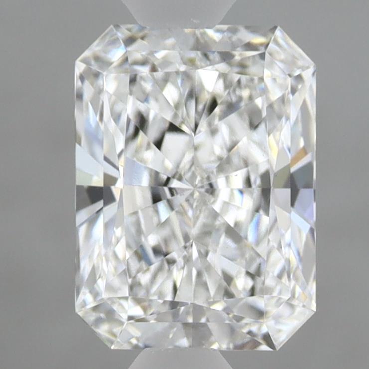 1.62 Carat Radiant Shaped, Excellent Cut, E Color, VS1 Clarity, IGI Certified Lab Grown Diamond