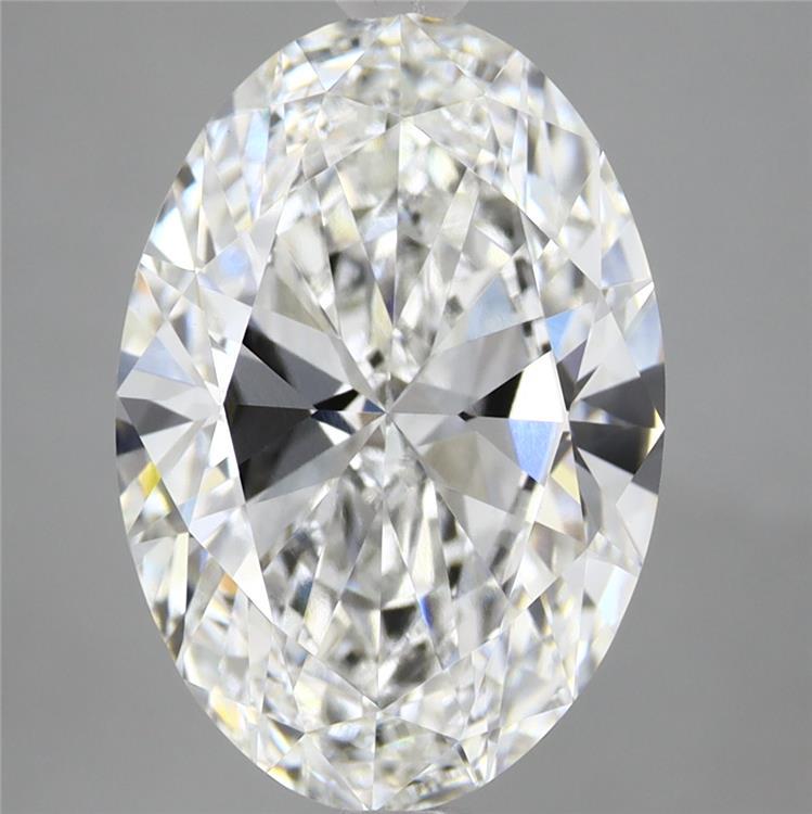 4.13 Carat Oval Shaped, Ideal Cut, E Color, VVS2 Clarity, IGI Certified Lab Grown Diamond