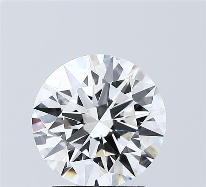 2.02 Carat Round Shaped, Ideal Cut, D Color, VVS2 Clarity, IGI Certified Lab Grown Diamond
