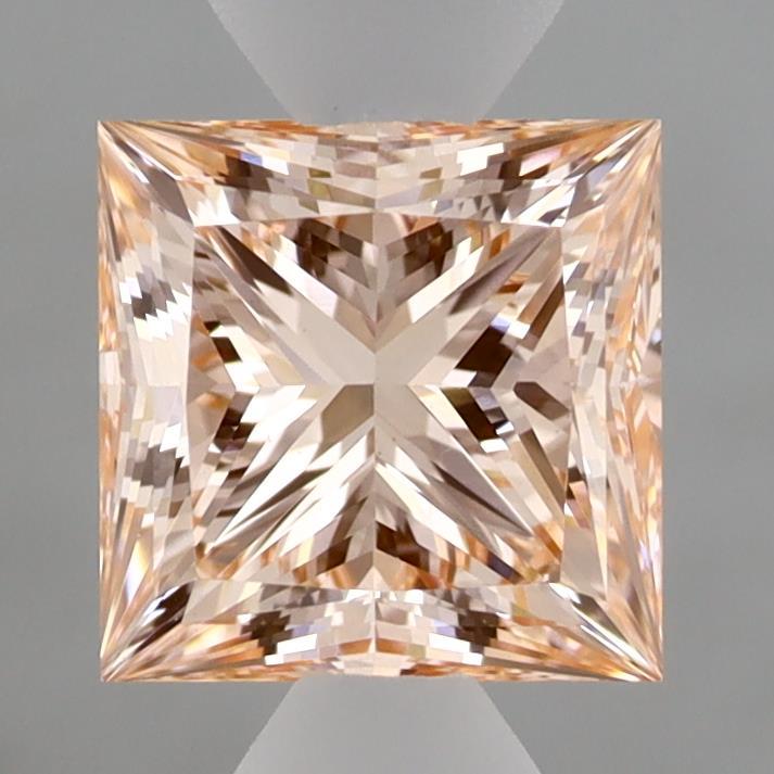 1.50 Carat Princess Shaped, Ideal Cut, VS1 Clarity, IGI Certified Lab Grown Diamond