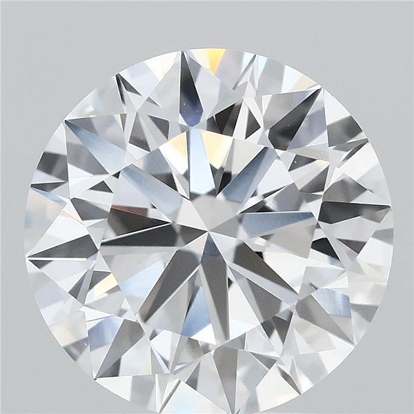 3.38 Carat Round Shaped, Ideal Cut, D Color, VVS1 Clarity, IGI Certified Lab Grown Diamond