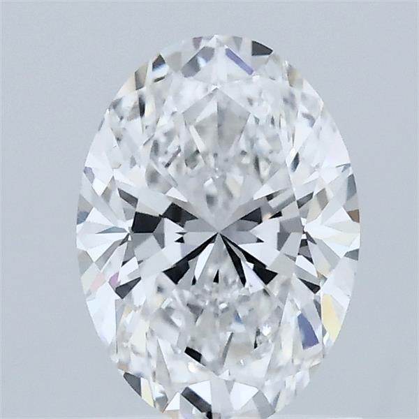1.05 Carat Oval Shaped, Ideal Cut, D Color, VVS2 Clarity, IGI Certified Lab Grown Diamond