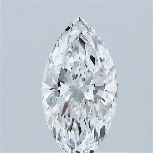 0.50 Carat Marquise Shaped, Excellent Cut, D Color, VVS2 Clarity, IGI Certified Lab Grown Diamond