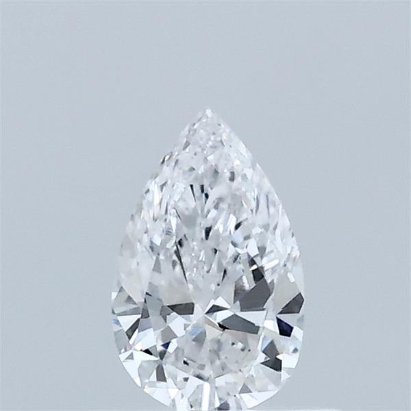0.36 Carat Pear Shaped, Excellent Cut, D Color, VS2 Clarity, IGI Certified Lab Grown Diamond