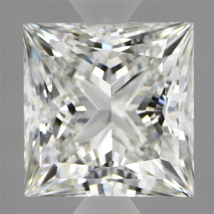 2.78 Carat Princess Shaped, Ideal Cut, F Color, VS1 Clarity, IGI Certified Lab Grown Diamond
