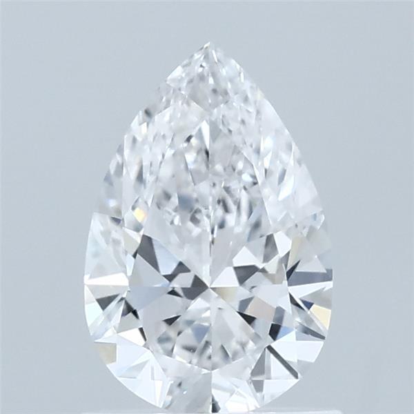 0.93 Carat Pear Shaped, Ideal Cut, D Color, VS1 Clarity, IGI Certified Lab Grown Diamond