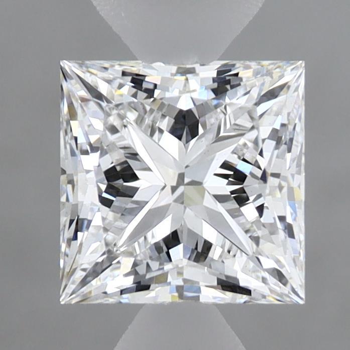 1.44 Carat Princess Shaped, Ideal Cut, D Color, VS1 Clarity, IGI Certified Lab Grown Diamond