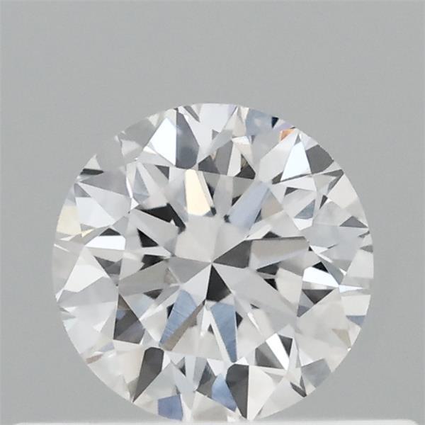 0.38 Carat Round Shaped, Excellent Cut, D Color, VVS2 Clarity, IGI Certified Lab Grown Diamond