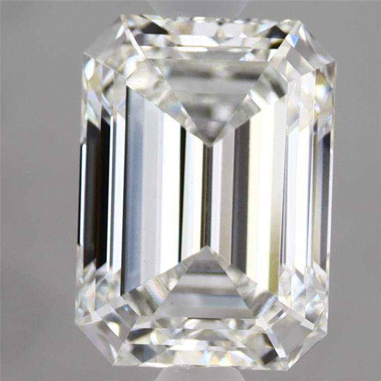2.92 Carat Emerald Shaped, Ideal Cut, E Color, VS1 Clarity, IGI Certified Lab Grown Diamond