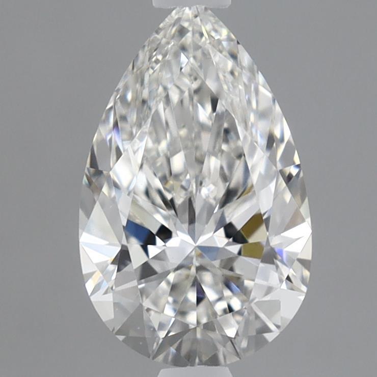 1.16 Carat Pear Shaped, Ideal Cut, F Color, VS2 Clarity, IGI Certified Lab Grown Diamond