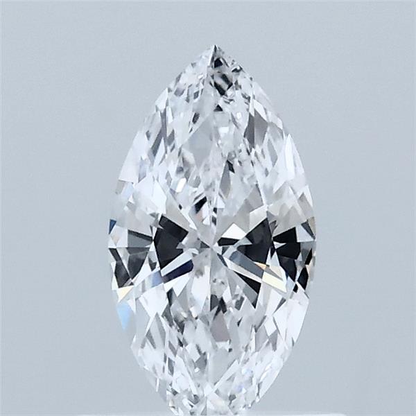 0.56 Carat Marquise Shaped, Excellent Cut, D Color, VVS2 Clarity, IGI Certified Lab Grown Diamond