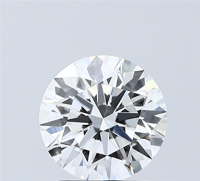 2.00 Carat Round Shaped, Excellent Cut, E Color, VVS2 Clarity, IGI Certified Lab Grown Diamond