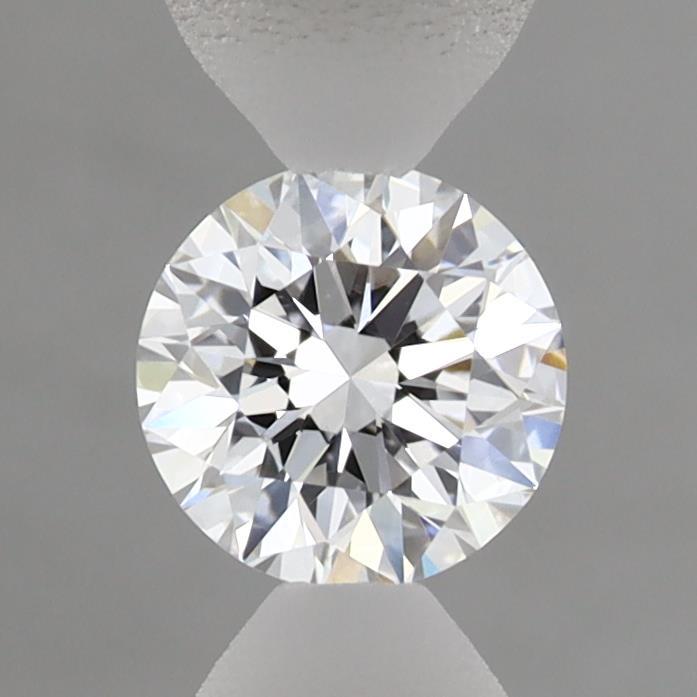 0.59 Carat Round Shaped, Excellent Cut, D Color, VVS2 Clarity, IGI Certified Lab Grown Diamond
