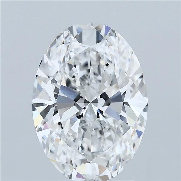 2.50 Carat Oval Shaped, Ideal Cut, D Color, VVS2 Clarity, IGI Certified Lab Grown Diamond