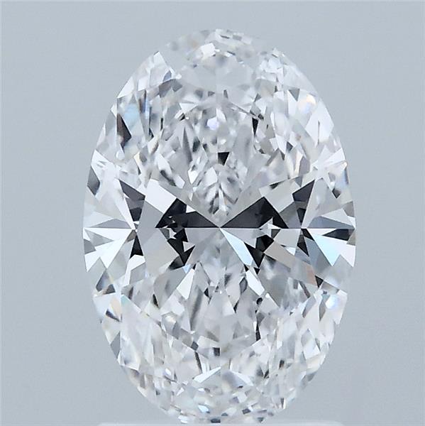 1.60 Carat Oval Shaped, Ideal Cut, D Color, VVS2 Clarity, IGI Certified Lab Grown Diamond
