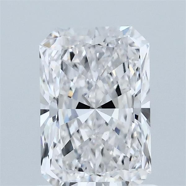 1.08 Carat Radiant Shaped, Ideal Cut, E Color, VVS2 Clarity, IGI Certified Lab Grown Diamond