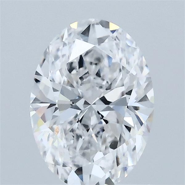 1.03 Carat Oval Shaped, Ideal Cut, D Color, VVS2 Clarity, IGI Certified Lab Grown Diamond