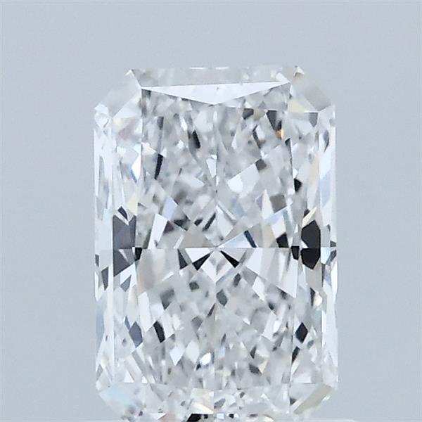 1.00 Carat Radiant Shaped, Excellent Cut, D Color, VVS2 Clarity, IGI Certified Lab Grown Diamond
