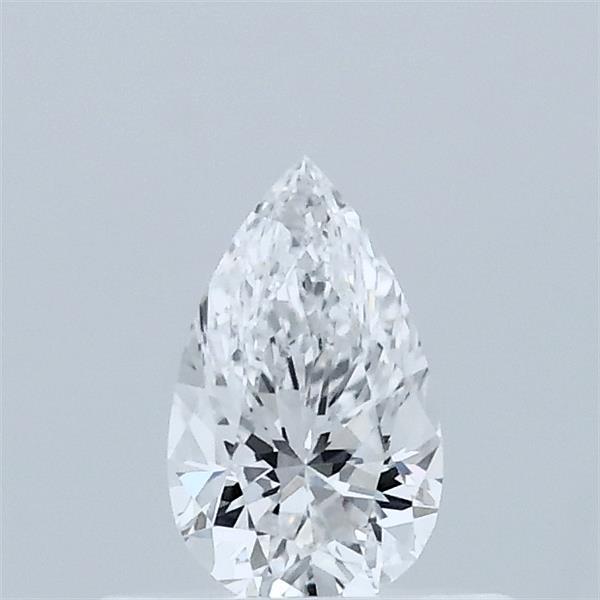 0.38 Carat Pear Shaped, Excellent Cut, D Color, VVS2 Clarity, IGI Certified Lab Grown Diamond