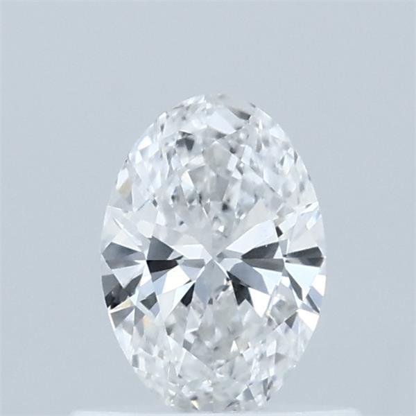 0.51 Carat Oval Shaped, Ideal Cut, D Color, VVS2 Clarity, IGI Certified Lab Grown Diamond