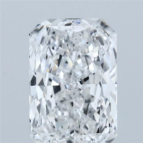 2.07 Carat Radiant Shaped, Ideal Cut, D Color, VS1 Clarity, IGI Certified Lab Grown Diamond