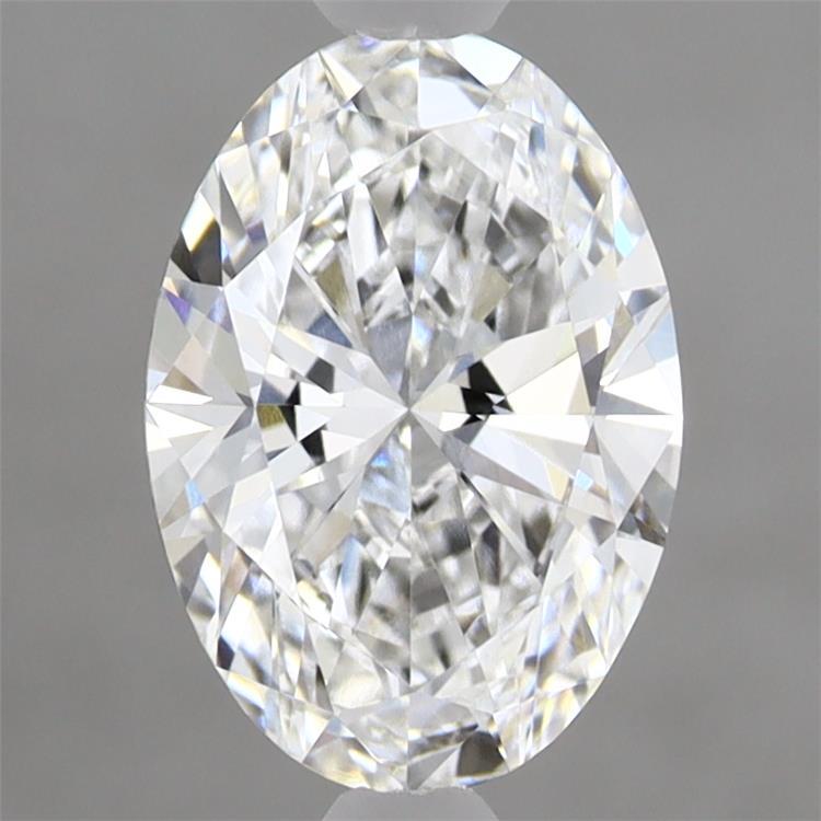 1.59 Carat Oval Shaped, Excellent Cut, D Color, VVS2 Clarity, IGI Certified Lab Grown Diamond