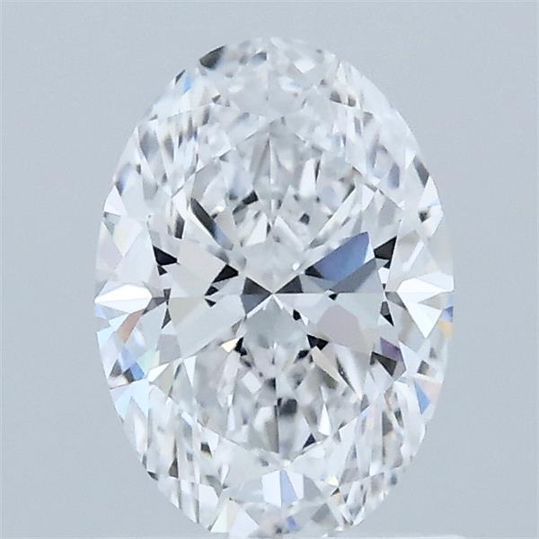 1.06 Carat Oval Shaped, Ideal Cut, D Color, VVS2 Clarity, IGI Certified Lab Grown Diamond