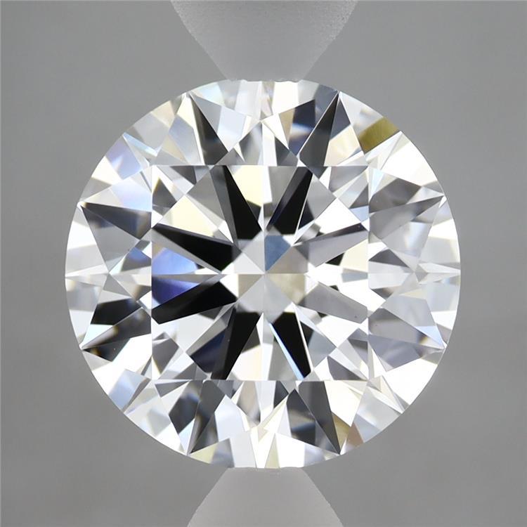 3.58 Carat Round Shaped, Ideal Cut, E Color, VVS2 Clarity, IGI Certified Lab Grown Diamond