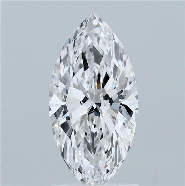 1.54 Carat Marquise Shaped, Ideal Cut, E Color, VVS2 Clarity, IGI Certified Lab Grown Diamond