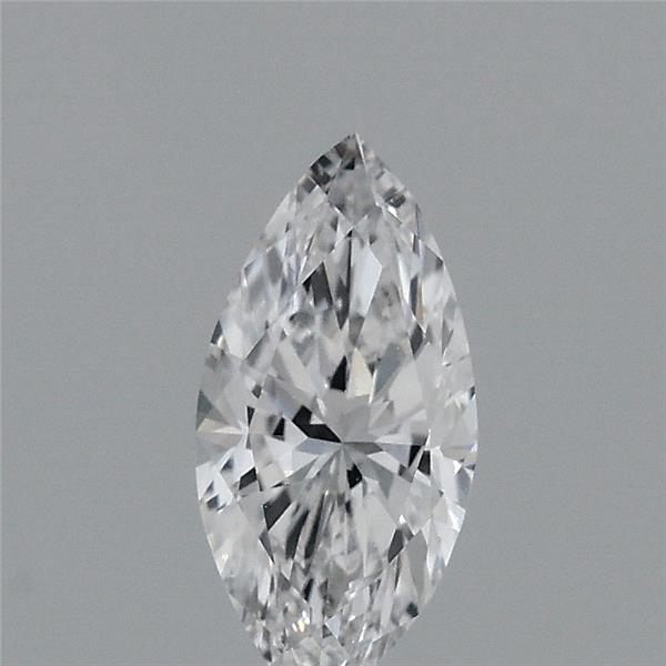 0.42 Carat Marquise Shaped, Very Good Cut, D Color, VVS2 Clarity, IGI Certified Lab Grown Diamond