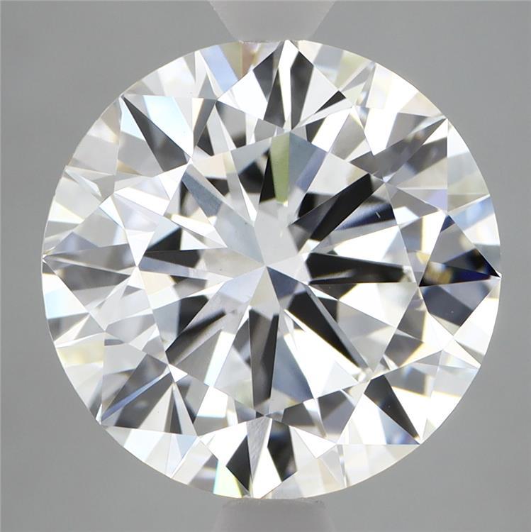 6.05 Carat Round Shaped, Ideal Cut, F Color, VS1 Clarity, IGI Certified Lab Grown Diamond