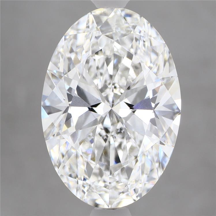 5.09 Carat Oval Shaped, Ideal Cut, E Color, VVS2 Clarity, IGI Certified Lab Grown Diamond